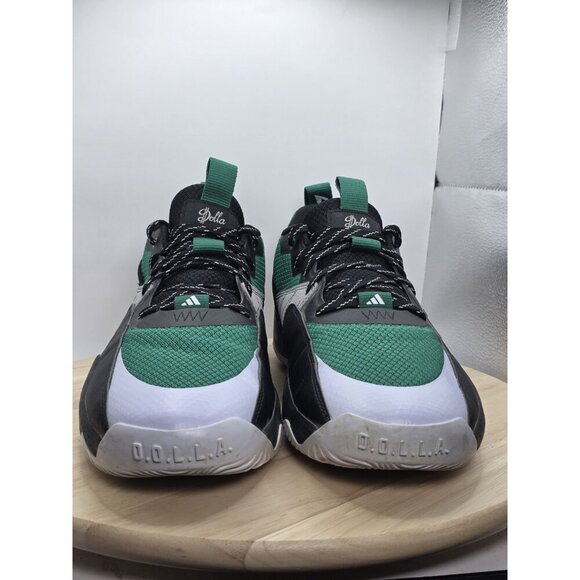 Adidas Dame Extply 2.0 Men's US 13 Court Green Black Basketball Sneakers ID1808 - Picture 2 of 10